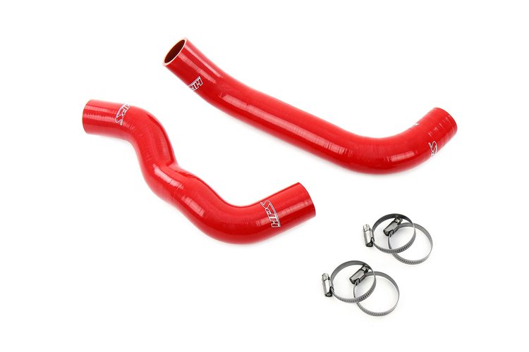 57-2127-RED Radiator Hose Kit, 3-Ply Reinforced Silicone, Replaces Rubber Radiator Coolant Hoses
