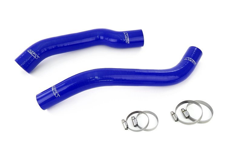 57-2130-BLUE Radiator Hose Kit, 3-Ply Reinforced Silicone, Replaces Rubber Upper & Lower Radiator Coolant Hoses