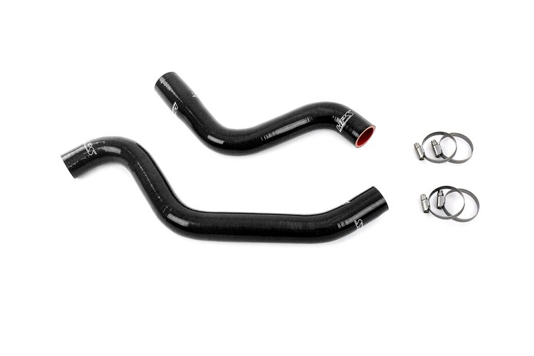 57-2141R-BLK Radiator Hose Kit, 3-Ply Reinforced Silicone, Replaces Rubber Radiator Coolant Hoses