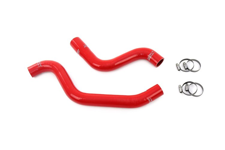 57-2141R-RED Radiator Hose Kit, 3-Ply Reinforced Silicone, Replaces Rubber Radiator Coolant Hoses