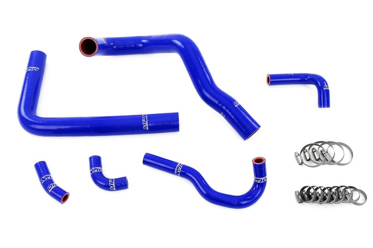 57-2148-BLUE Radiator and Heater Hose Kit, 3-Ply Reinforced Silicone, Replaces OEM Rubber Radiator & Heater Coolant Hoses