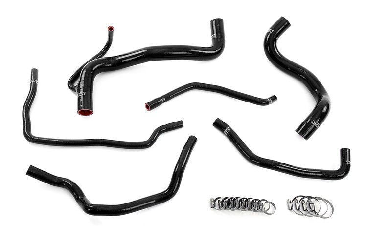 57-2149-BLK Coolant Hose Kit, 3-Ply Reinforced Silicone, Replaces Radiator, Heater, & Expansion Tank Hoses