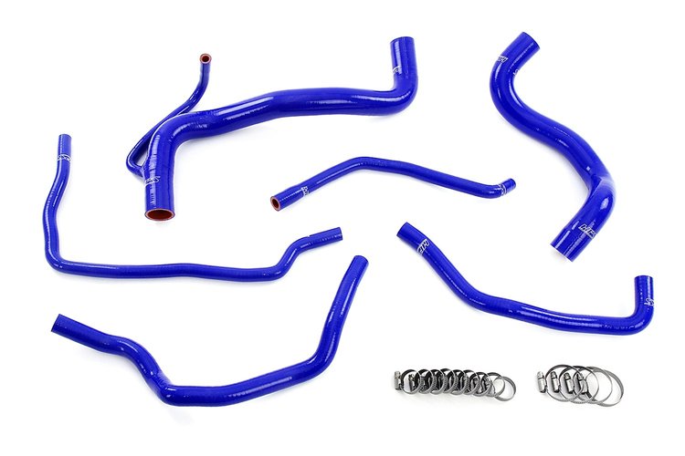 57-2149-BLUE Coolant Hose Kit, 3-Ply Reinforced Silicone, Replaces Radiator, Heater, & Expansion Tank Hoses