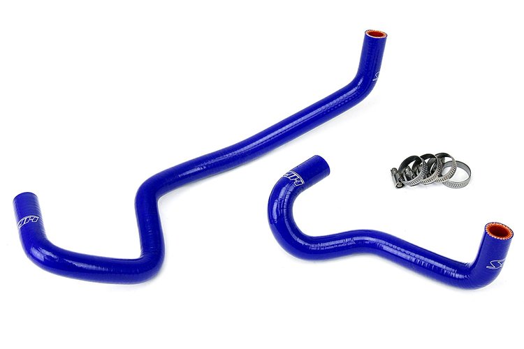 57-1467H-BLUE Heater Hose Kit, High-Temp 3-Ply Reinforced Silicone, Replace OEM Rubber Heater Coolant Hoses