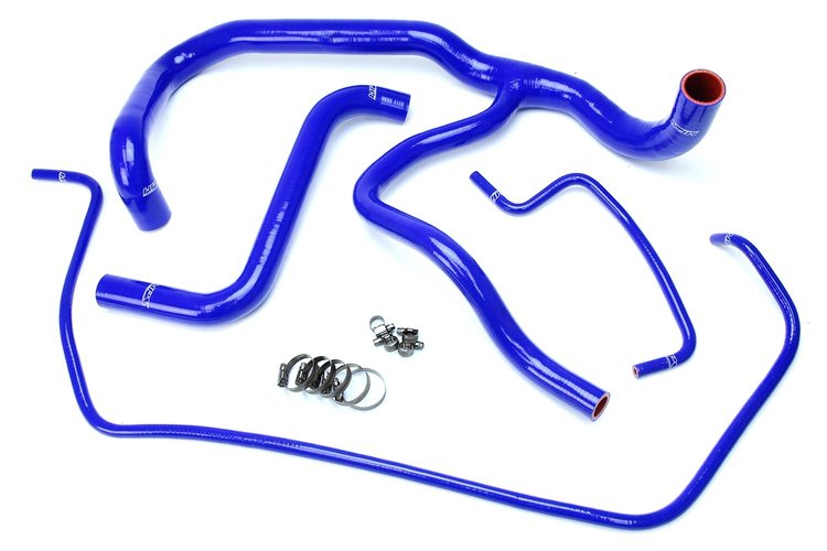 57-1594R-BLUE Radiator Hose Kit, High-Temp 3-Ply Reinforced Silicone, Replace OEM Rubber Radiator Coolant Hoses