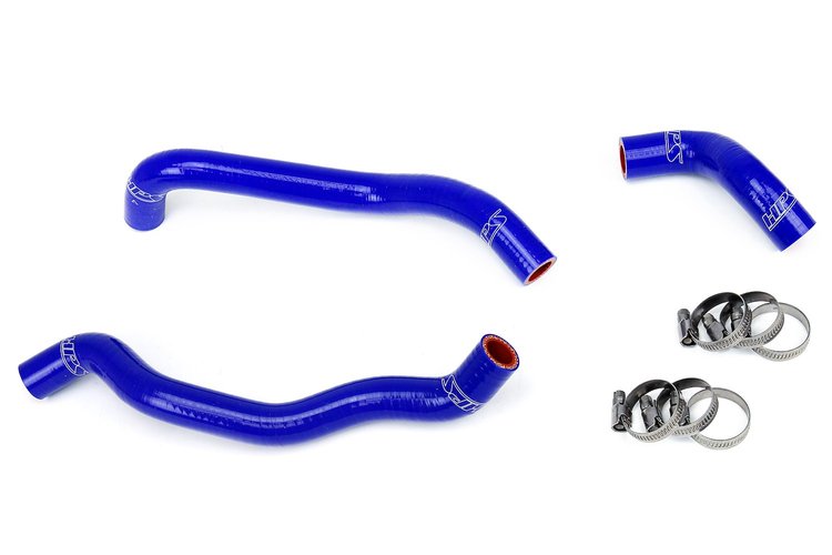 57-1792H-BLUE Heater Hose Kit, 3-Ply Reinforced Silicone, Replaces Rubber Heater Coolant Hoses