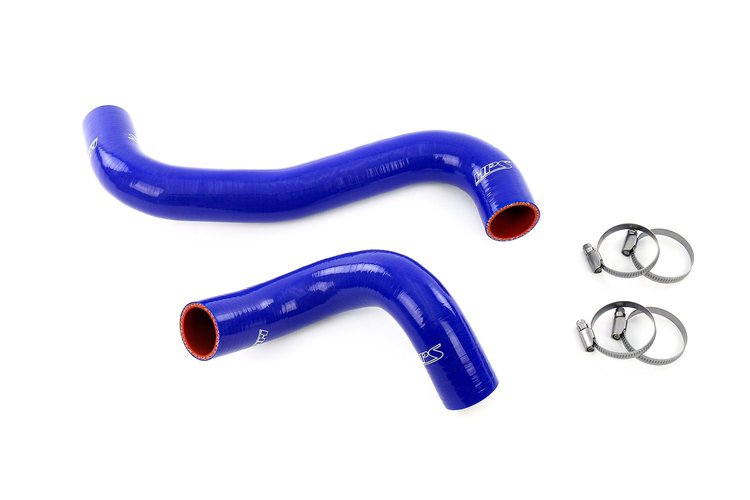 57-2140R-BLUE Radiator Hose Kit, 3-Ply Reinforced Silicone, Replaces Rubber Radiator Coolant Hoses