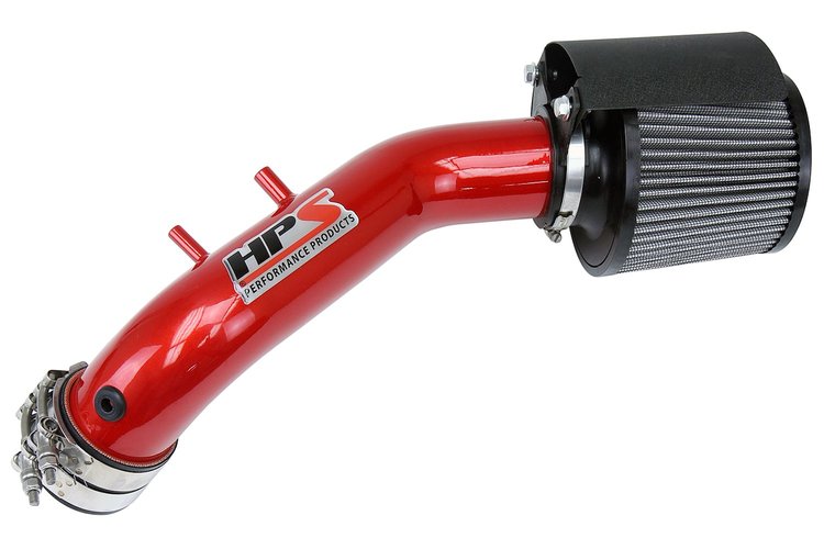 827-122R Air Intake Kit, Dyno Proven +8.3 HP, +7.6 TQ, Heat Shield, High-Flow Air Filter