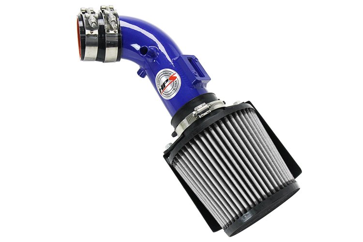 827-163BL Air Intake Kit, Increase HP & TQ, Heat Shield, High-Flow Performance Air Filter