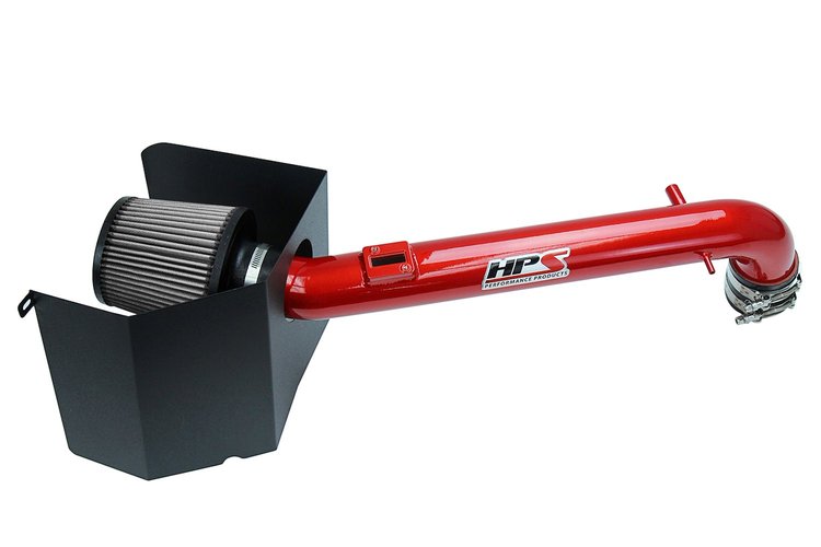 827-169R Air Intake Kit, Dyno Proven +5.7 HP, +7.4 TQ, Heat Shield, High-Flow Air Filter