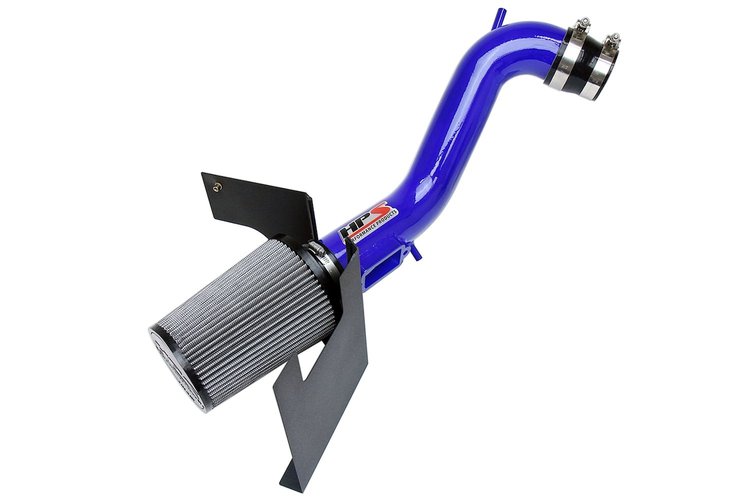 827-200BL Air Intake Kit, Increase HP & TQ, Heat Shield, High-Flow Performance Air Filter