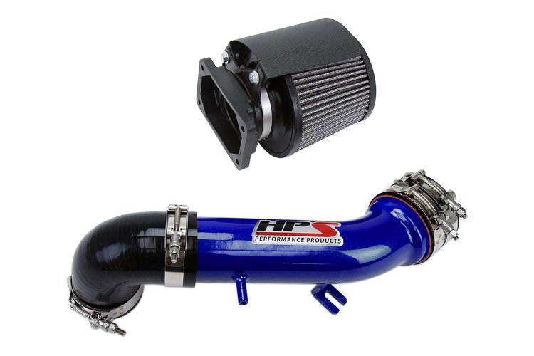 827-423BL Air Intake Kit, Increase HP & TQ, Heat Shield, High-Flow Performance Air Filter