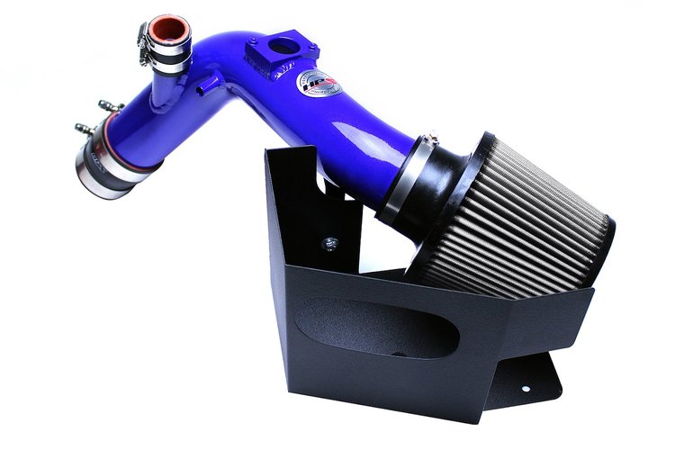 827-535BL Air Intake Kit, Increase HP & TQ, Heat Shield, High-Flow Performance Air Filter