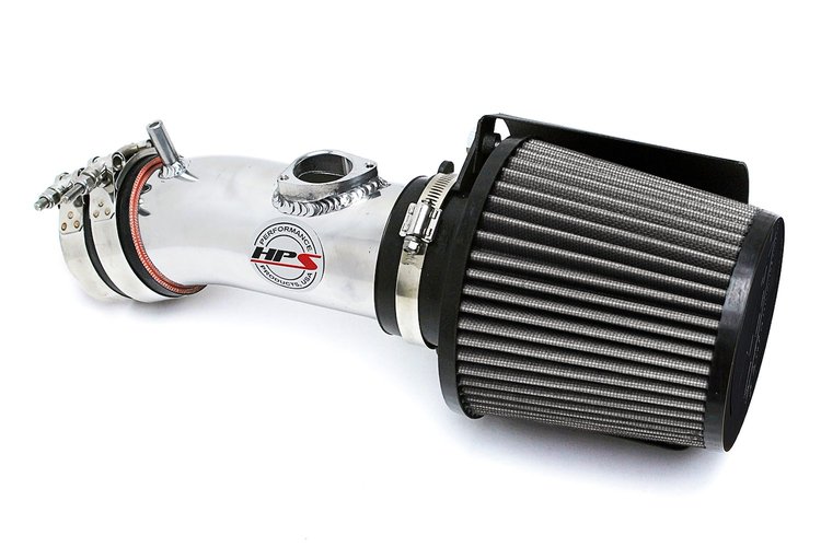 827-547P Air Intake Kit, Dyno Proven +5.3 HP, +5.6 TQ, Heat Shield, High-Flow Air Filter