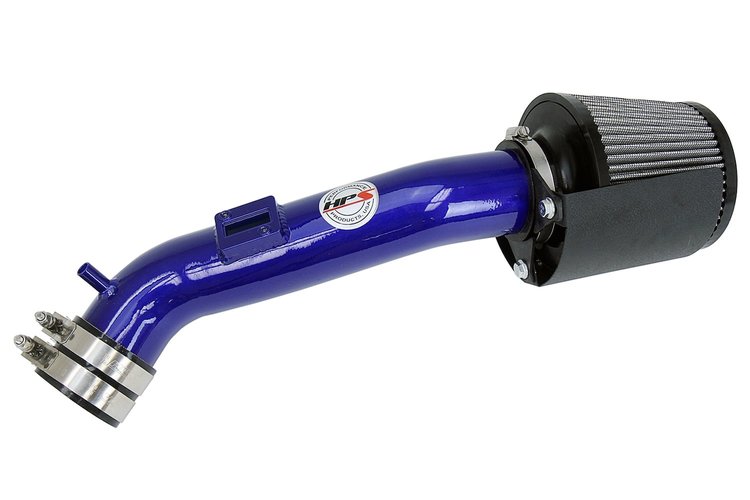 827-555BL Air Intake Kit, Dyno Proven +5.2 HP, +6.2 TQ, Heat Shield, High-Flow Air Filter