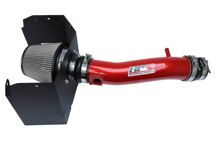 827-595R Air Intake Kit, Dyno Proven +14.4 HP, +13.8 TQ, Heat Shield, High-Flow Air Filter