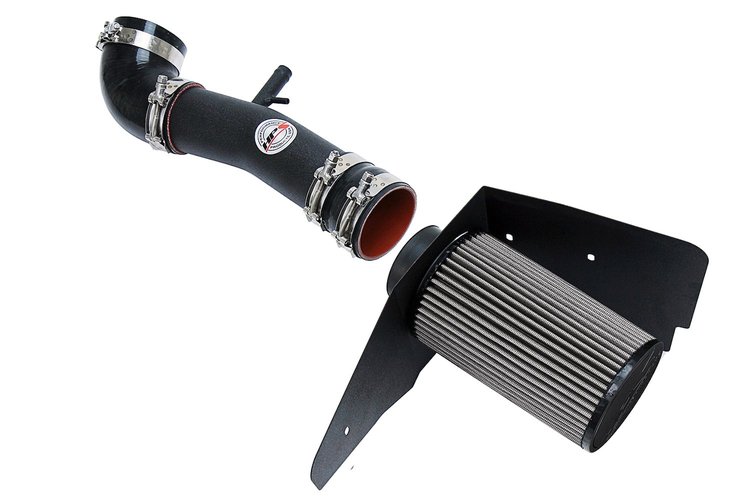 827-596WB Air Intake Kit, Dyno Proven +8.7 HP, +10.8 TQ, Heat Shield, High-Flow Air Filter
