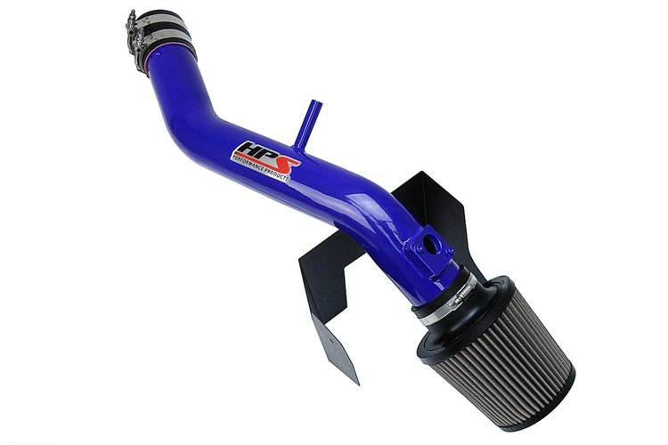 827-597BL Air Intake Kit, Dyno Proven +10.4 HP, +13.1 TQ, Heat Shield, High-Flow Air Filter