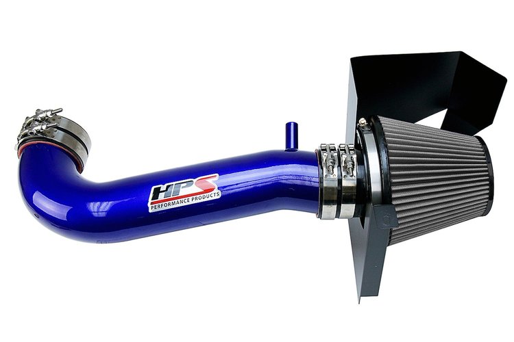 827-600BL Air Intake Kit, Dyno Proven +11 HP, +12.7 TQ, Heat Shield, High-Flow Air Filter