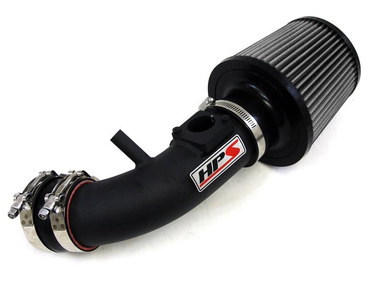 827-601WB Air Intake Kit, Dyno Proven +28.5 HP, +27.1 TQ, Heat Shield, High-Flow Air Filter