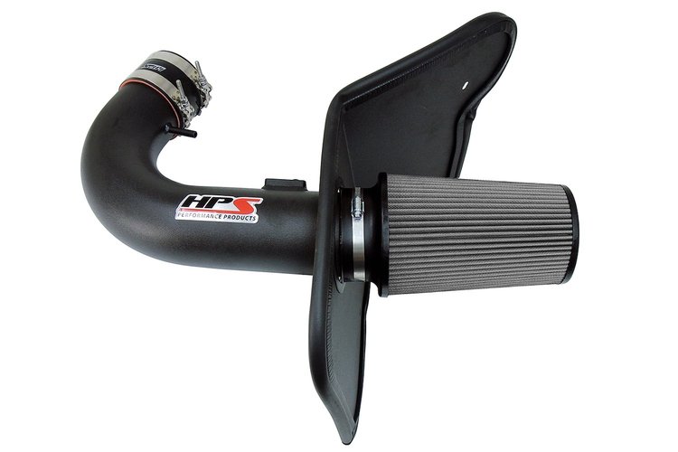 827-607WB Air Intake Kit, Dyno Proven +13.7 HP, +14.4 TQ, Heat Shield, High-Flow Air Filter