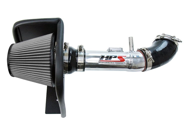 827-611P Air Intake Kit, Dyno Proven +18.3 HP, +17.5 TQ, Heat Shield, High-Flow Air Filter