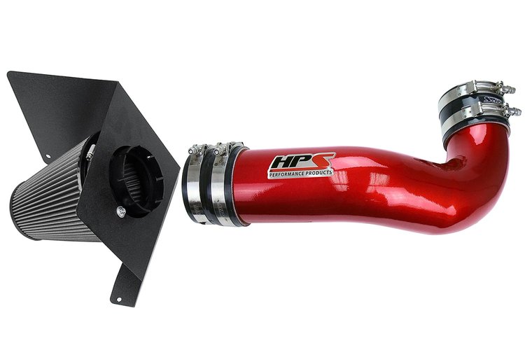 827-622R Air Intake Kit, Dyno Proven +16.9 HP, +18.5 TQ, Heat Shield, High-Flow Air Filter