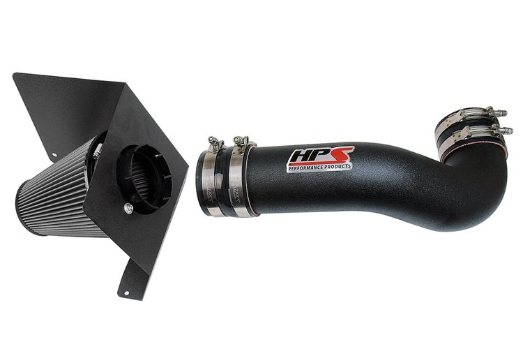 827-622WB Air Intake Kit, Dyno Proven +16.9 HP, +18.5 TQ, Heat Shield, High-Flow Air Filter