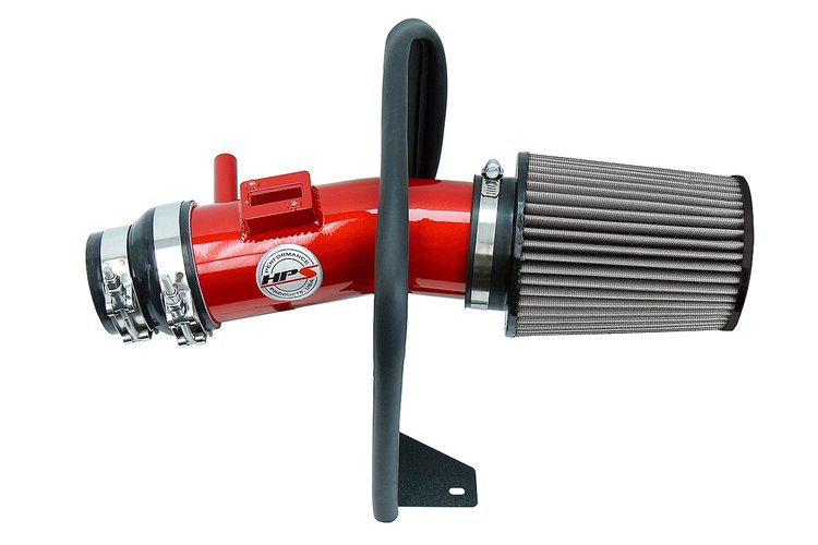 827-626R Air Intake Kit, Dyno Proven +6.5 HP, +6.1 TQ, Heat Shield, High-Flow Air Filter