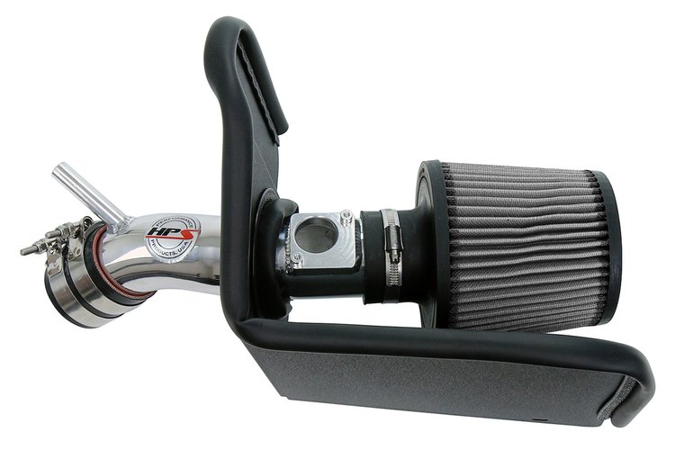 827-631P Air Intake Kit, Dyno Proven +5.9 HP, +5.3 TQ, Heat Shield, High-Flow Air Filter