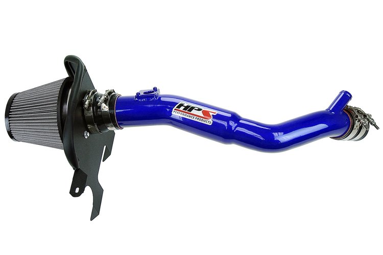827-633BL Air Intake Kit, Dyno Proven +31 HP, +30 TQ, Heat Shield, High-Flow Air Filter
