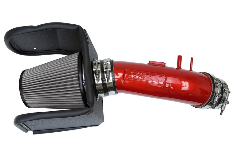 827-635R Air Intake Kit, Dyno Proven +12.4 HP, +17.6 TQ, Heat Shield, High-Flow Air Filter