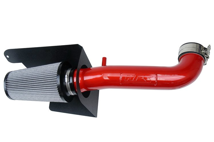 827-664R Air Intake Kit, Dyno Proven +6.1 HP, +9.9 TQ, Heat Shield, High-Flow Air Filter