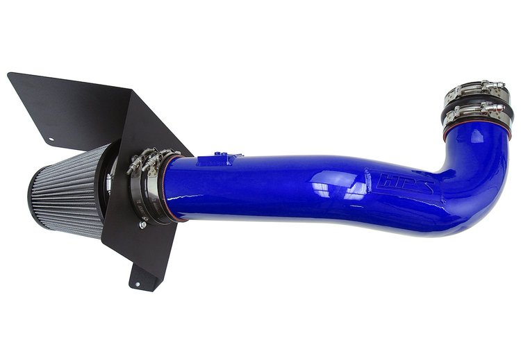827-667BL Air Intake Kit, Dyno Proven +16.3 HP, +17.1 TQ, Heat Shield, High-Flow Air Filter