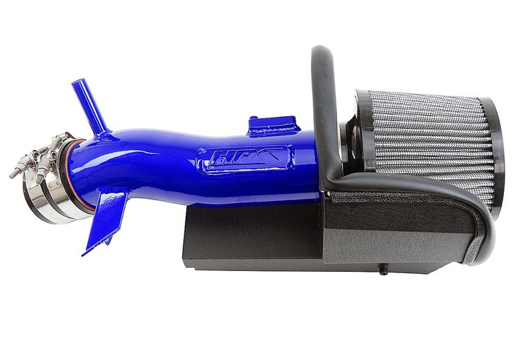827-675BL Air Intake Kit, Dyno Proven +5.8 HP, +9.4 TQ, Heat Shield, High-Flow Air Filter