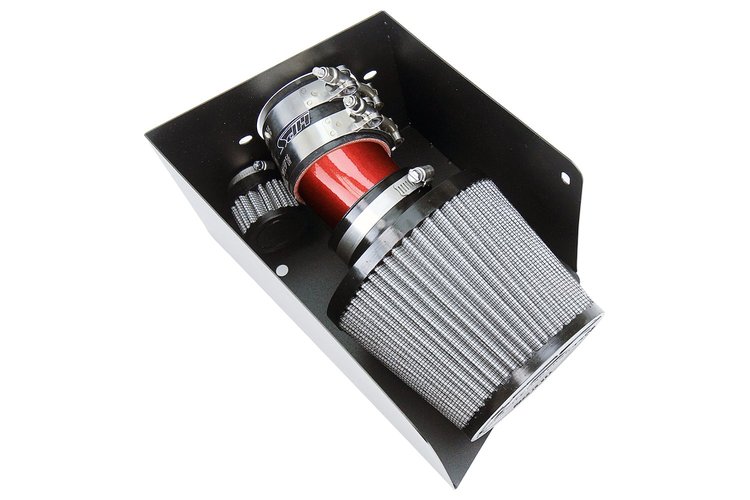 827-685R Air Intake Kit, Dyno Proven +7.8 HP, +7 TQ, Heat Shield, High-Flow Air Filter