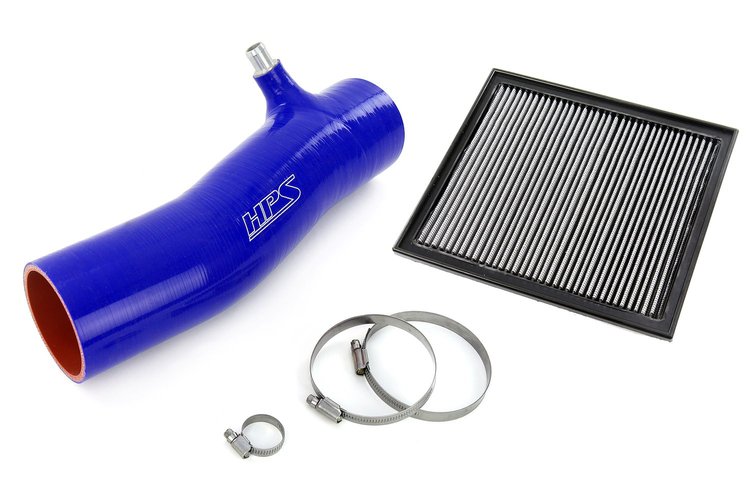 827-723BL Silicone Air Intake Kit, Adds 11.8 HP & 15.5 ft.-lb. TQ, Improve Throttle Response, No Heat Soak