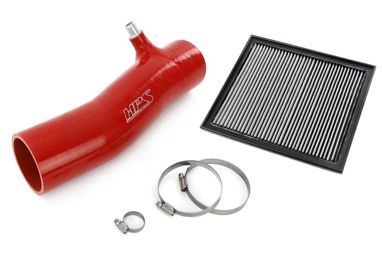 827-723R Silicone Air Intake Kit, Adds 11.8 HP & 15.5 ft.-lb. TQ, Improve Throttle Response, No Heat Soak