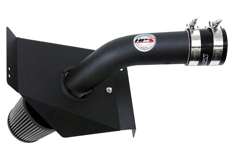 837-573WB Cold Air Intake Kit, Dyno Proven +19.4 HP, +20.5 TQ, Heat Shield, High-Flow Air Filter