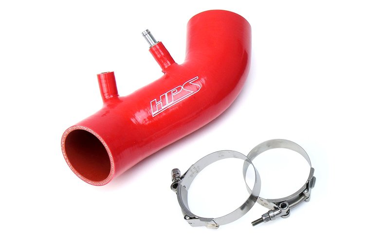 87-68420-RED Silicone Air Intake, Dyno Proven +4.9 HP, +2.5 TQ, High Air Flow, Better Throttle Response