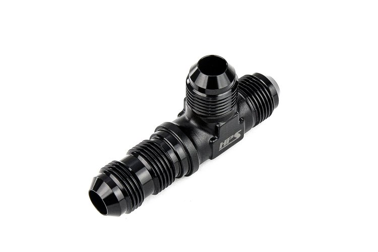 AN8046 Male AN Bulkhead Tee on Run Adapter, Bulkhead Tee Adapter, Safely Pass Lines Through Firewalls & Body Panels