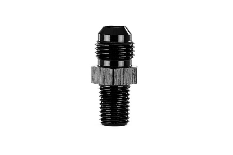 AN8166xM12125 AN Flare to Metric Adapter, Convert Metric Female Threads To Male An Flare