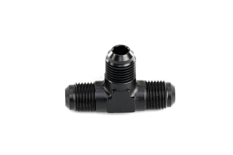AN8246 Male AN Flare Tee Adapter, Joins Up To Three 37-Degree Flared Hoses Ends Or Tubes Together