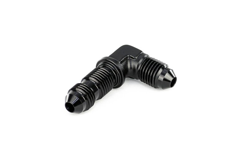 AN8334 Male AN Bulkhead Elbow Adapter, Bulkhead Adapter, Safely Pass Lines Through Firewalls & Body Panels