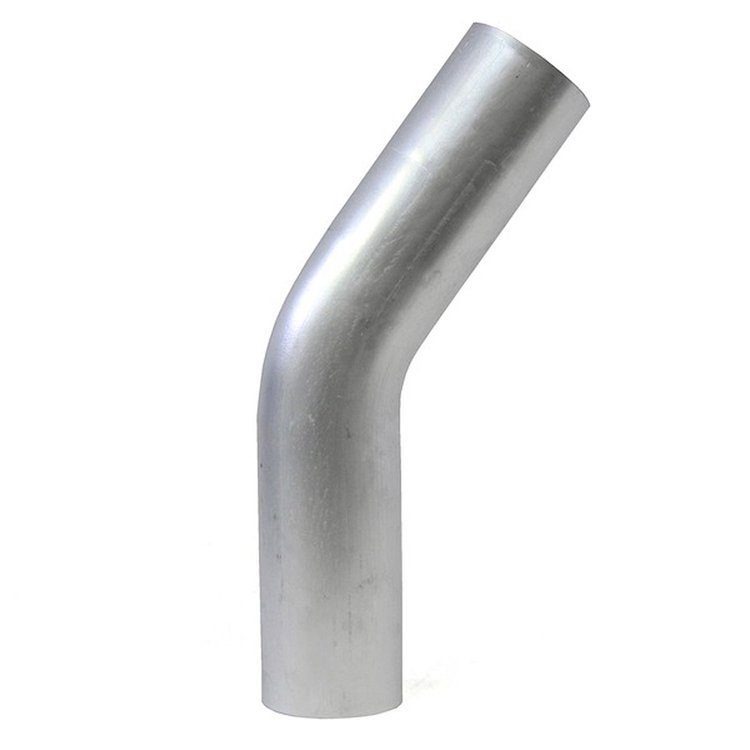 AT35-300-CLR-475 Aluminum Elbow Tube, 6061 Aluminum, 35-Degree Bend Elbow Tubing, 3 in. OD, Large Radius, 4-3/4 in. CLR