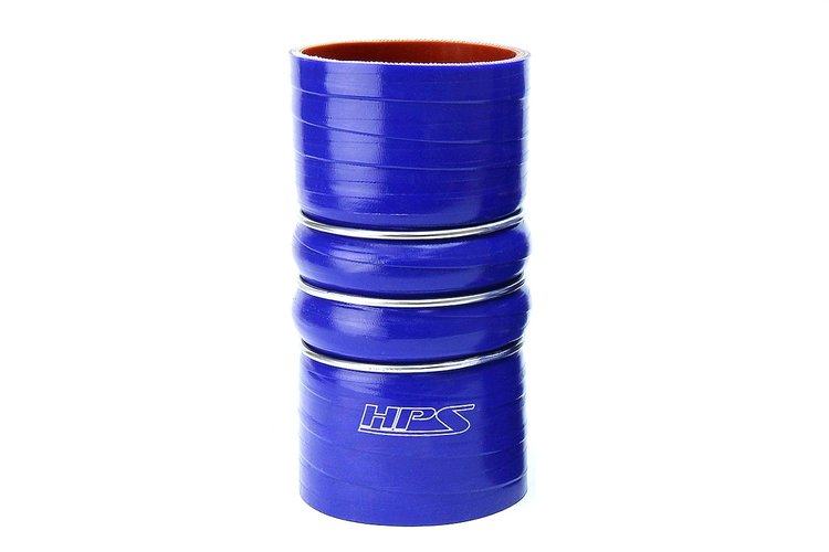 CAC-400-COLD Silicone CAC Hose, Silicone CAC Hump Coupler Hose Cold, High-Temp 4-Ply Reinforced, 4 in. ID, 6 in. Long