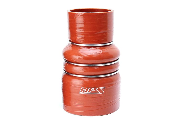 CAC-200-250-HOT Silicone CAC Hose, Silicone CAC Hose Hot, High-Temp 4-Ply Aramid Reinforced, 2 in. - 2-1/2 in. ID, 6 in. Long