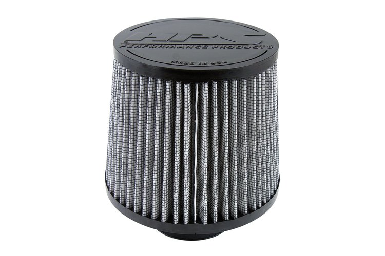 HPS-4274 Performance Air Filter, 2-1/2 in. Flange ID, 7-1/4 in. Height, Pre-Oiled & Reusable.
