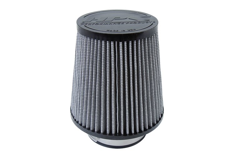HPS-4298 Performance Air Filter, 3-1/2 in. Flange ID, 7-3/4 in. Height, Pre-Oiled & Reusable.
