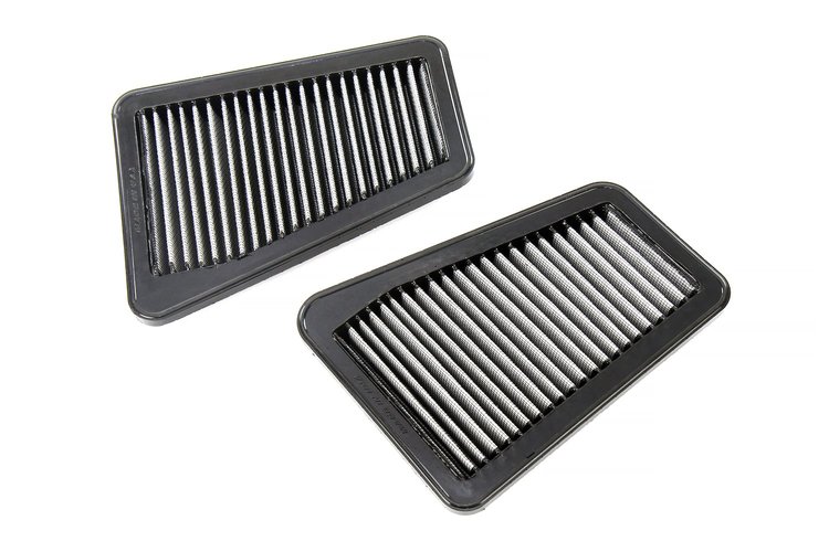 HPS-4573-8384 Performance Drop-In Air Filter Kit, Directly Replaces OEM Drop-In Panel Filters